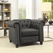 Winifred Gray Chair - Marjories Furniture (Las Vegas, NV)