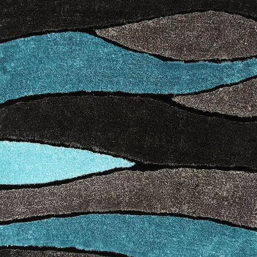 Winnipeg Gray/Blue 5' X 8' Area Rug - Marjories Furniture (Las Vegas, NV)