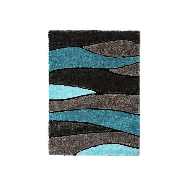 Winnipeg Gray/Blue 5' X 8' Area Rug - Marjories Furniture (Las Vegas, NV)
