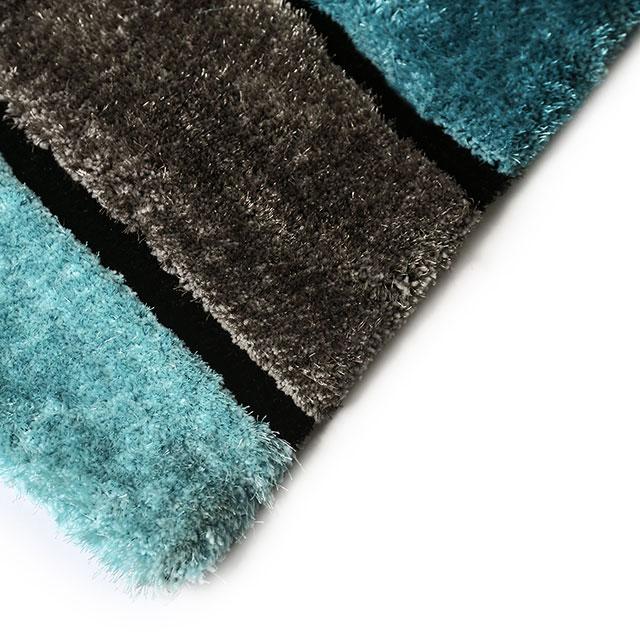 Winnipeg Gray/Blue 5' X 8' Area Rug - Marjories Furniture (Las Vegas, NV)