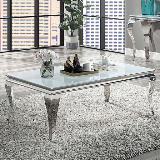 WETZIKON Coffee Table, White - Marjories Furniture (Las Vegas, NV)