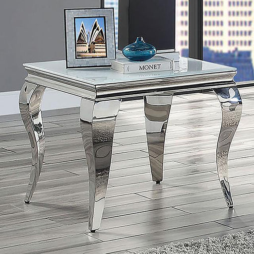 WETZIKON End Table, White - Marjories Furniture (Las Vegas, NV)