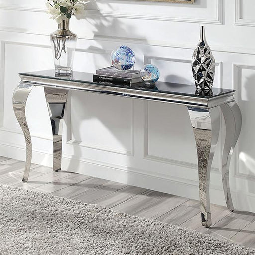WETZIKON Sofa Table, Black - Marjories Furniture (Las Vegas, NV)