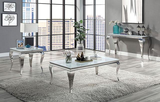 WETZIKON Coffee Table, White - Marjories Furniture (Las Vegas, NV)