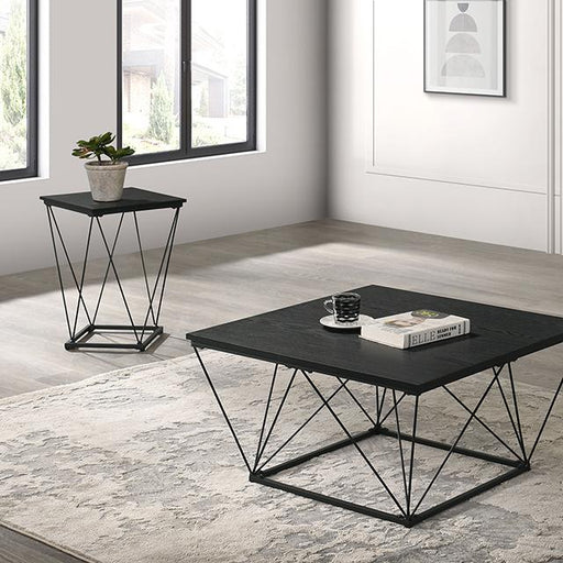 Whetstone 3 Pc. Table Set Black - Marjories Furniture (Las Vegas, NV)