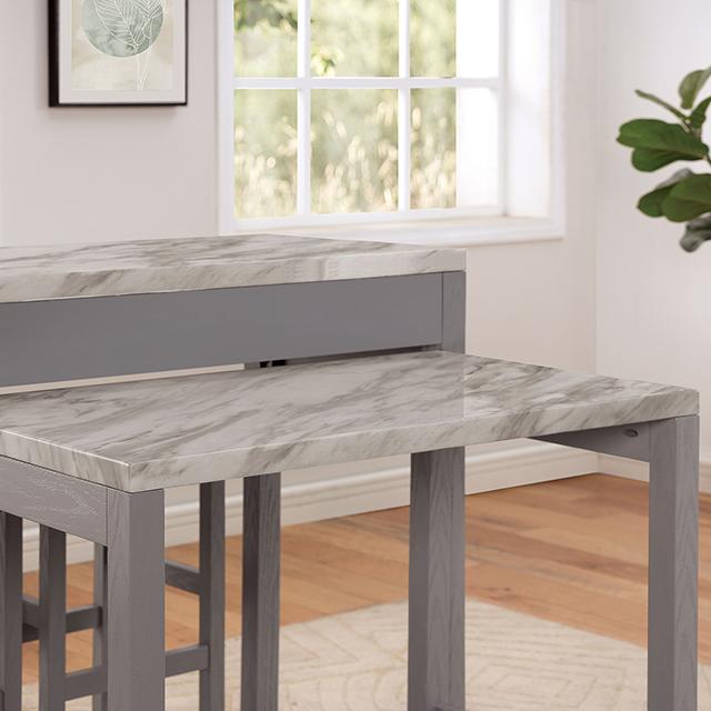 WHITEHALL Counter Ht. Table - Marjories Furniture (Las Vegas, NV)