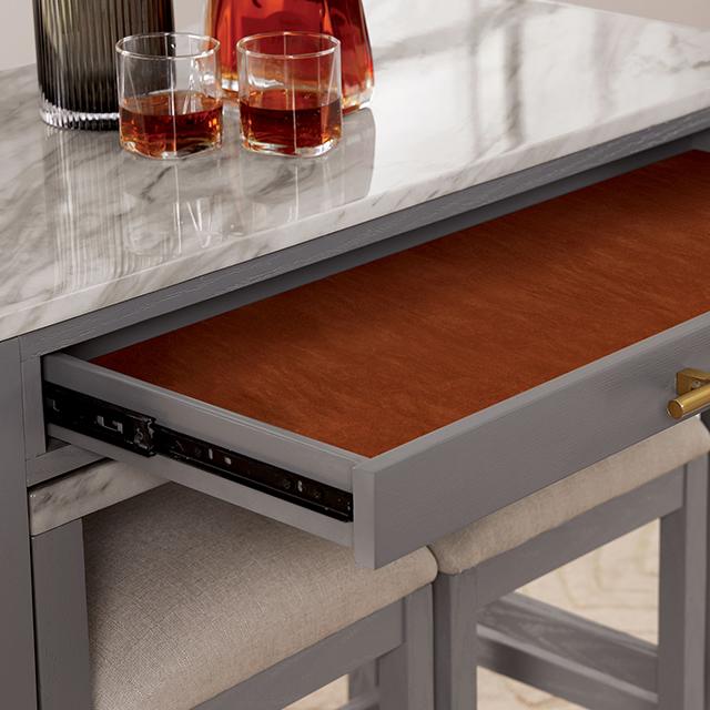 WHITEHALL Counter Ht. Table - Marjories Furniture (Las Vegas, NV)