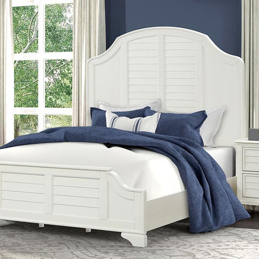 Whitehaven Bed White - Marjories Furniture (Las Vegas, NV)