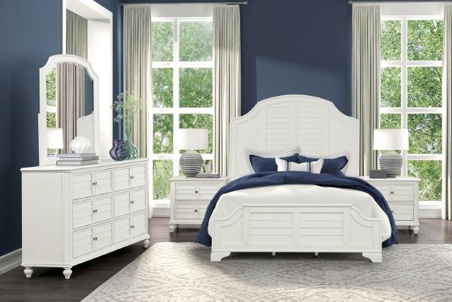 Whitehaven Bed White - Marjories Furniture (Las Vegas, NV)