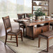 Wichita Light Walnut Dining Table - Marjories Furniture (Las Vegas, NV)