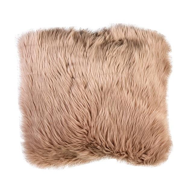 Wendy Blush 20" X 20" Pillow, Fur Blush (2/CTN) - Marjories Furniture (Las Vegas, NV)