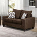 WEST ACTION Loveseat, Chocolate - Marjories Furniture (Las Vegas, NV)