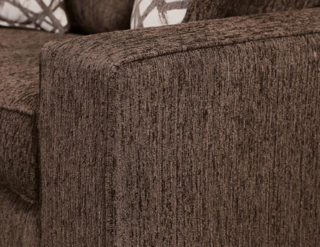 WEST ACTION Loveseat, Chocolate - Marjories Furniture (Las Vegas, NV)
