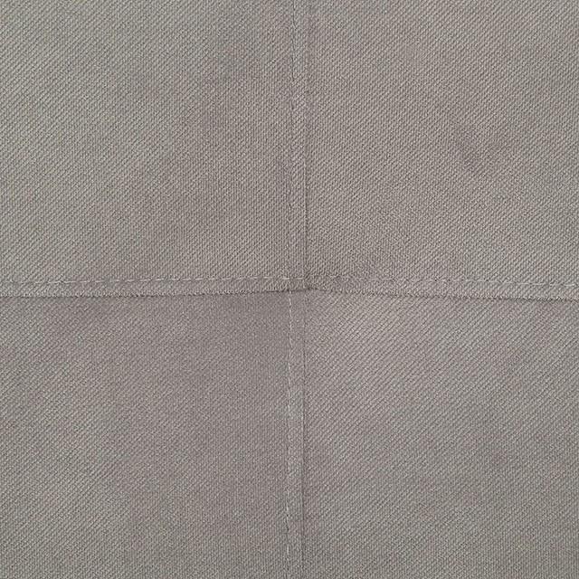 YSABEL Warm Gray Love Seat, Warm Gray (K/D) - Marjories Furniture (Las Vegas, NV)