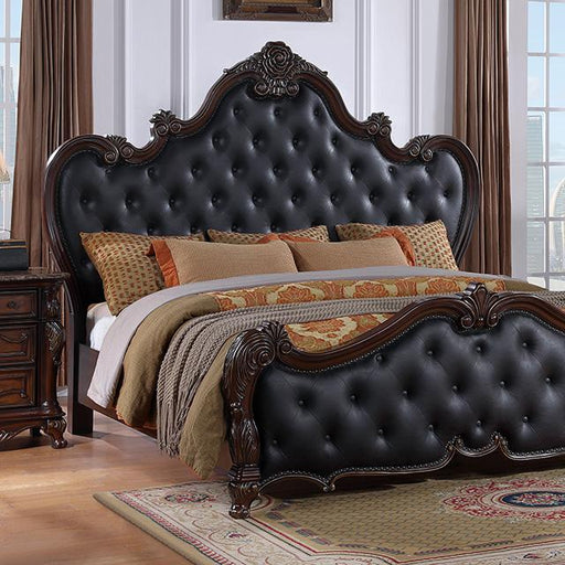 Ventresca 4 & 5 Piece Queen Bedroom Set White & Chrome - Marjories Furniture (Las Vegas, NV)