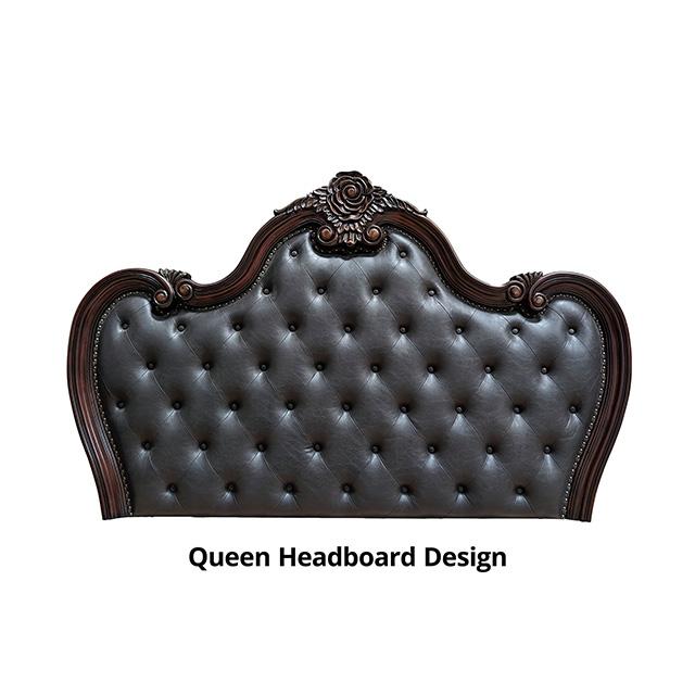 Ventresca E.King & Queen Bed White & Chrome - Marjories Furniture (Las Vegas, NV)