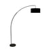 Jess Black Arch Lamp - Marjories Furniture (Las Vegas, NV)