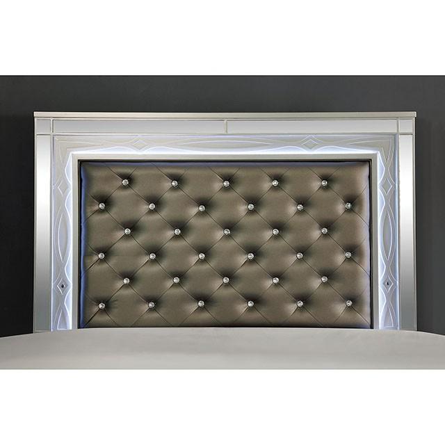 MANAR Cal.King, E.King, & Queen Bed - Marjories Furniture (Las Vegas, NV)