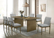 ST GALLEN Side Chair (2/CTN), Natural Tone/Light Gray - Marjories Furniture (Las Vegas, NV)
