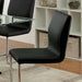 LODIA I Black/Silver Side Chair - Marjories Furniture (Las Vegas, NV)