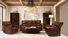 SOTERIOS Power Sofa, Medium Brown - Marjories Furniture (Las Vegas, NV)