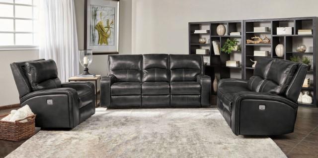 SOTERIOS Power Sofa, Charcoal - Marjories Furniture (Las Vegas, NV)