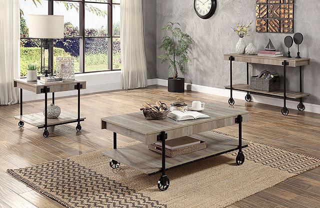 LOBB End Table, Natural Tone - Marjories Furniture (Las Vegas, NV)