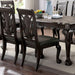 Petersburg Dark Gray Side Chair (2/CTN) - Marjories Furniture (Las Vegas, NV)