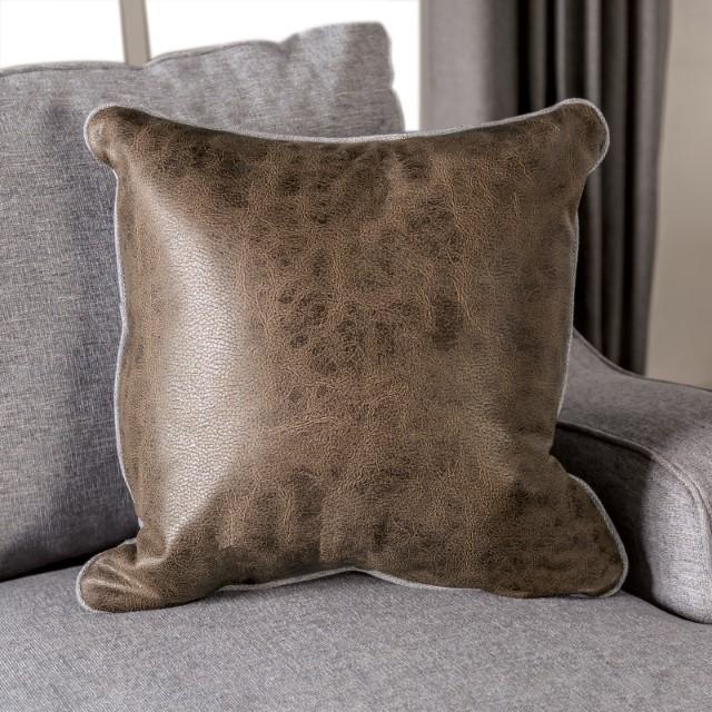 SKYLINE Sofa, Light Gray/Brown - Marjories Furniture (Las Vegas, NV)