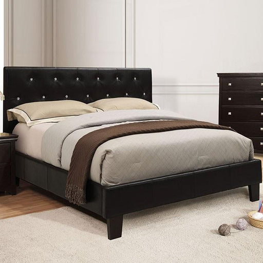 Velen Black Cal.King, E.King, Full, & Twin Bed Black & White - Marjories Furniture (Las Vegas, NV)