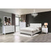 Velen Black Cal.King, E.King, Full, & Twin Bed Black & White - Marjories Furniture (Las Vegas, NV)
