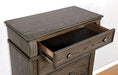 Pamphilos 4 & 5 Piece Queen Bedroom Set Gray & White - Marjories Furniture (Las Vegas, NV)