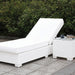 Somani Adjustable Chaise + End Table - Marjories Furniture (Las Vegas, NV)