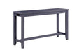 CAERLEON 4 Pc. Counter Ht. Table Set, Blue - Marjories Furniture (Las Vegas, NV)