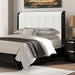 Osterley Queen & E.King Bed Grey & Black - Marjories Furniture (Las Vegas, NV)