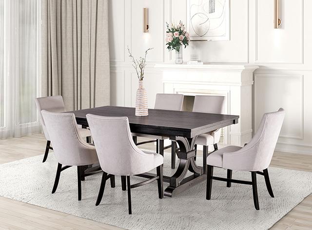 Gosport 7 Pc Dining Table Set - Marjories Furniture (Las Vegas, NV)