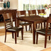 HILLSVIEW I Brown Cherry 78" Dining Table w/ 18" Leaf - Marjories Furniture (Las Vegas, NV)