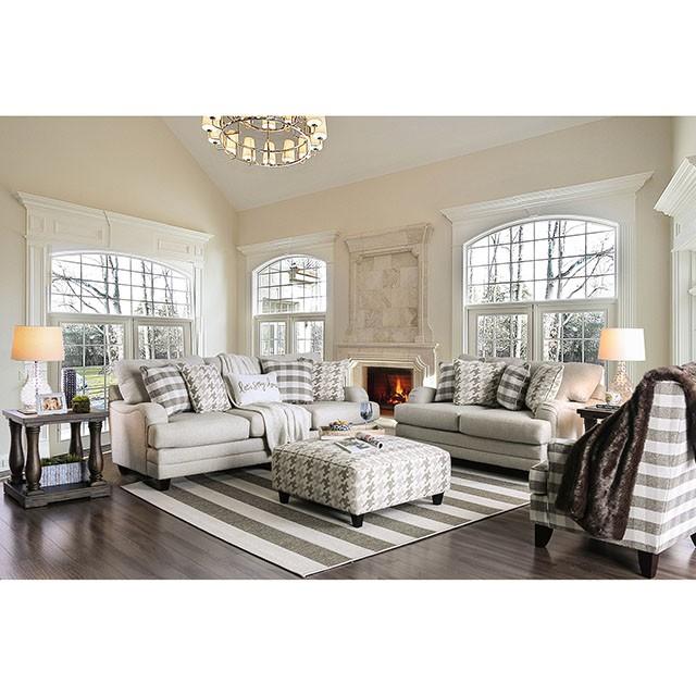 Christine Light Gray Sofa - Marjories Furniture (Las Vegas, NV)