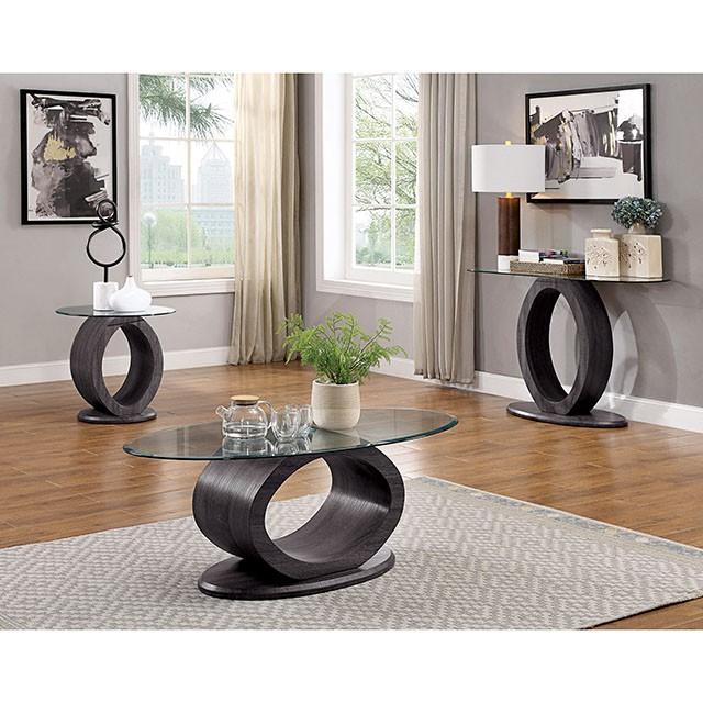 Lodia Gray Coffee Table - Marjories Furniture (Las Vegas, NV)