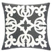 Trudy Gray 20" X 20" Pillow, Gray - Marjories Furniture (Las Vegas, NV)