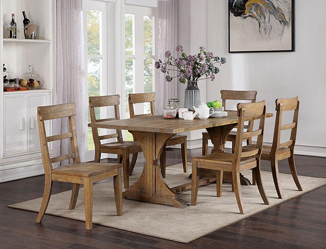 LEONIDAS Dining Table - Marjories Furniture (Las Vegas, NV)