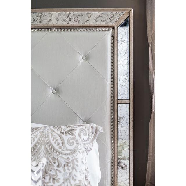 LORAINE Cal.King, E.King, & Queen Bed - Marjories Furniture (Las Vegas, NV)