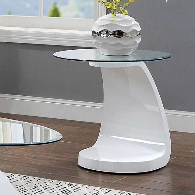 NAHARA End Table - Marjories Furniture (Las Vegas, NV)