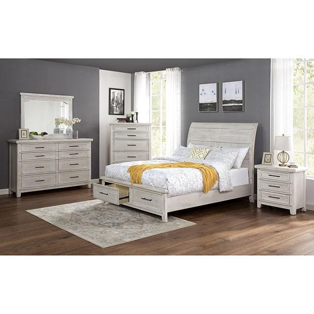 SHAWNETTE Cal.King & E.King Bed - Marjories Furniture (Las Vegas, NV)