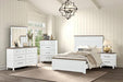 Pinetop 4 & 5 Piece Twin Bedroom Set White & Blue - Marjories Furniture (Las Vegas, NV)