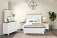 Pinetop 4 & 5 Piece Twin Bedroom Set White & Blue - Marjories Furniture (Las Vegas, NV)