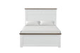 Pinetop 4 & 5 Piece Twin Bedroom Set White & Blue - Marjories Furniture (Las Vegas, NV)