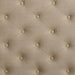 Aubree Bed Beige - Marjories Furniture (Las Vegas, NV)