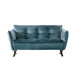 Civellutino Loveseat Teal - Marjories Furniture (Las Vegas, NV)
