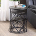 Madyson 3 Pc. Nesting Table Black - Marjories Furniture (Las Vegas, NV)